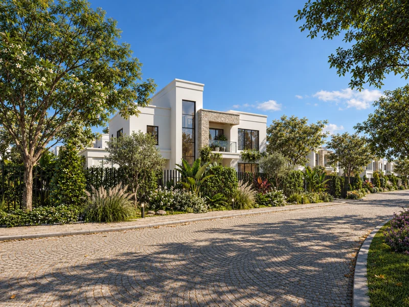 A leafy approach — MAKRIDGE AT SALIA artist’s impression