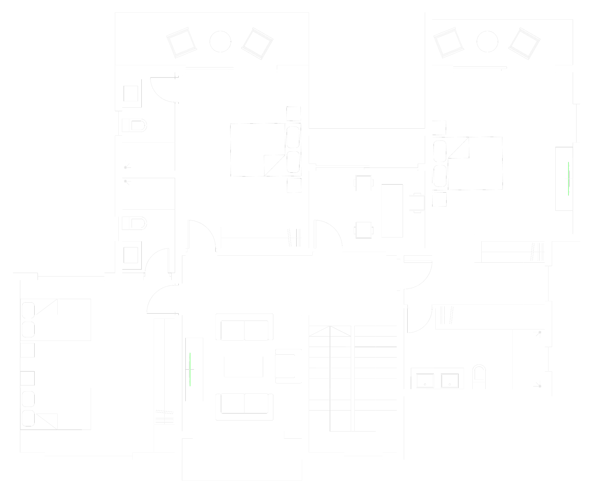 First-floor architectural drawing